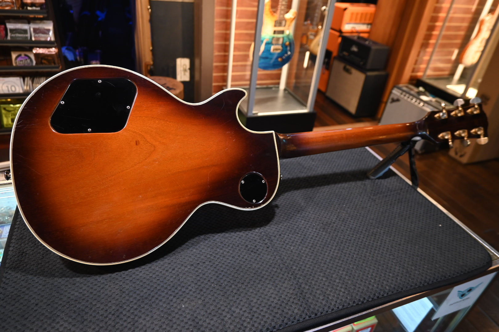 Gibson Les Paul Custom 1975 - Tobacco Burst Guitar #1001 - Danville Music