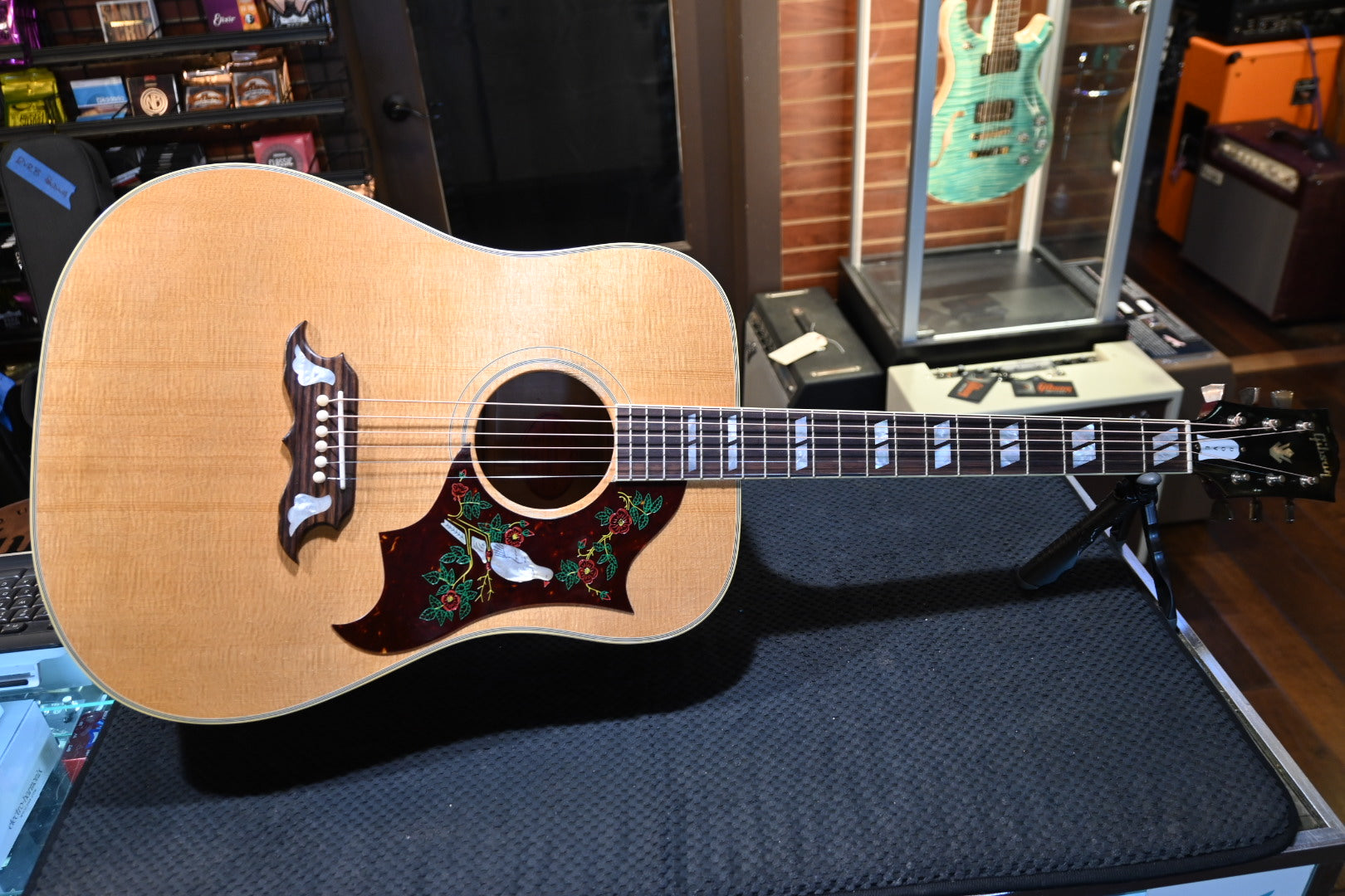 Gibson Custom Shop 1963 Dove 2025 Murphy Lab Light Aged - Dark Natural Guitar #5061 - Danville Music