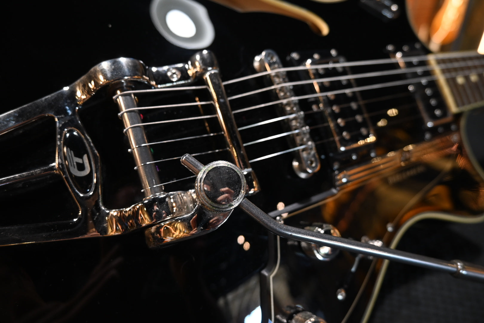Duesenberg Fullerton TV - Black Guitar #2135 USED - Danville Music