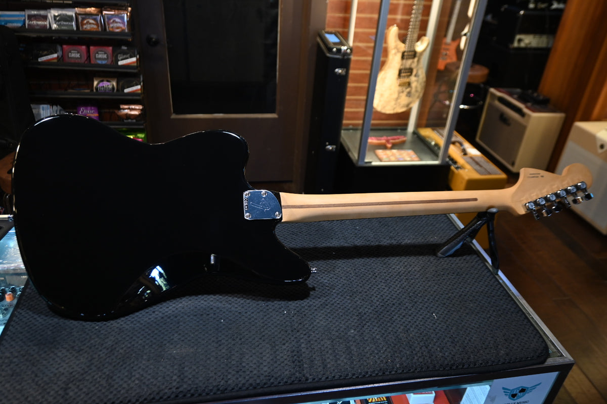 Fender Limited Edition Player Fusion Jaguar Baritone Special - Black Guitar #7311