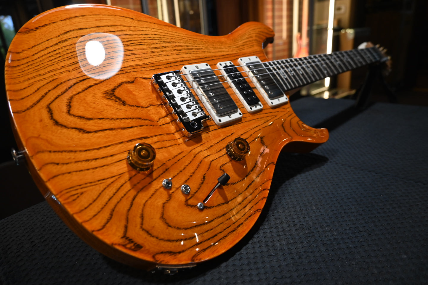 PRS Wood Library Swamp Ash Special - Orange Tabby Guitar #7355 - Danville Music