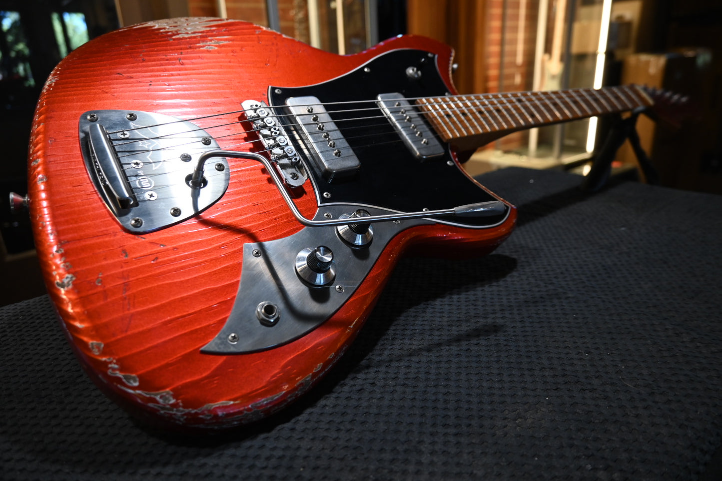 Novo Custom Serus J - Candy Apple Red Guitar #1033