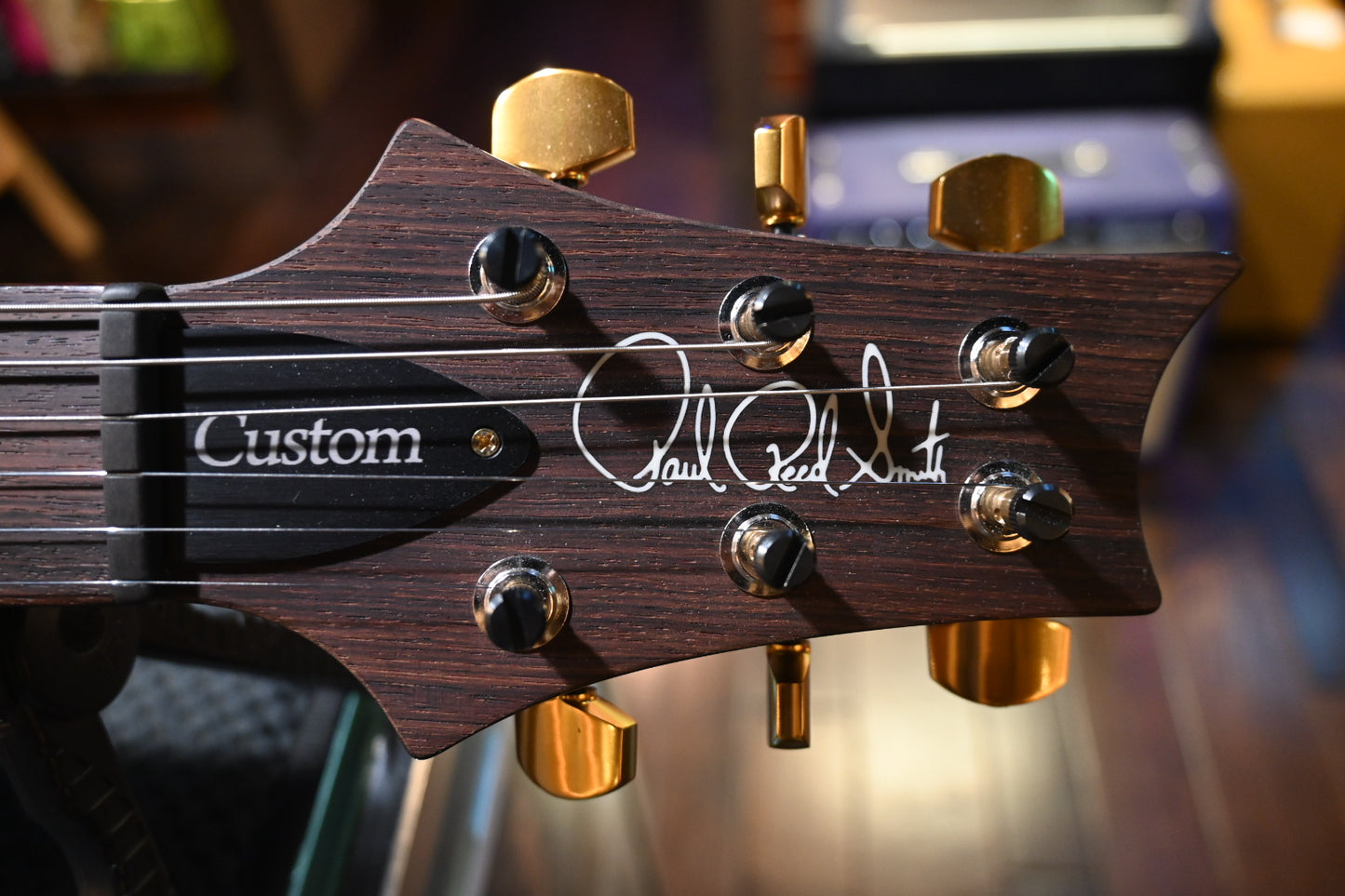 PRS Custom 24 10-Top 2024 - Orange Tiger Guitar #5946