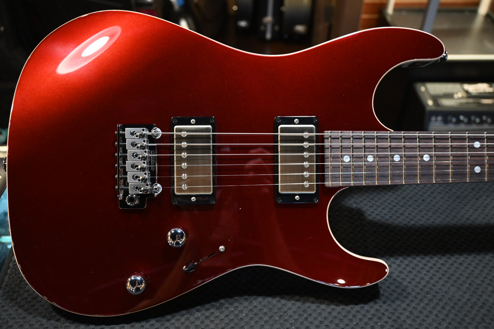 Suhr Pete Thorn Signature Series Standard HH - Garnet Red Guitar #6030 - Danville Music
