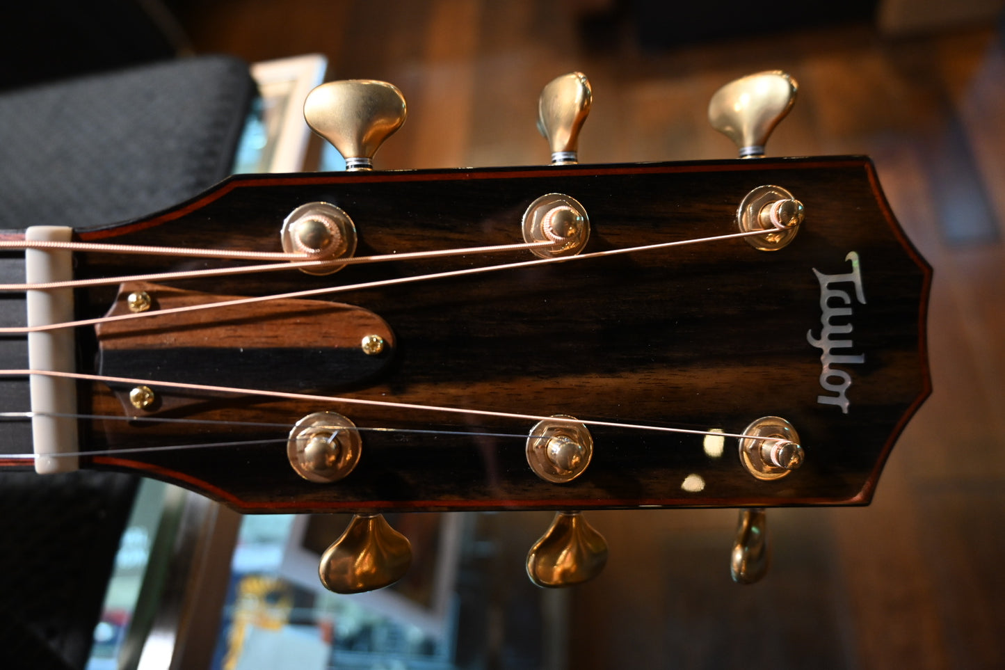 Taylor Custom Jumbo Koa/Koa Catch #6 - Natural Guitar #6092
