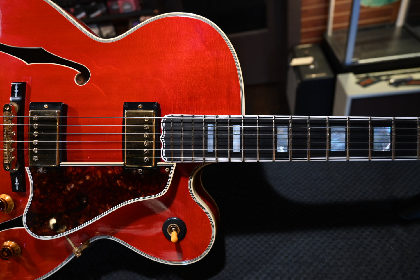 Gibson Custom Shop L-5 CT 2000 - Cherry Red Guitar #0008 - Danville Music