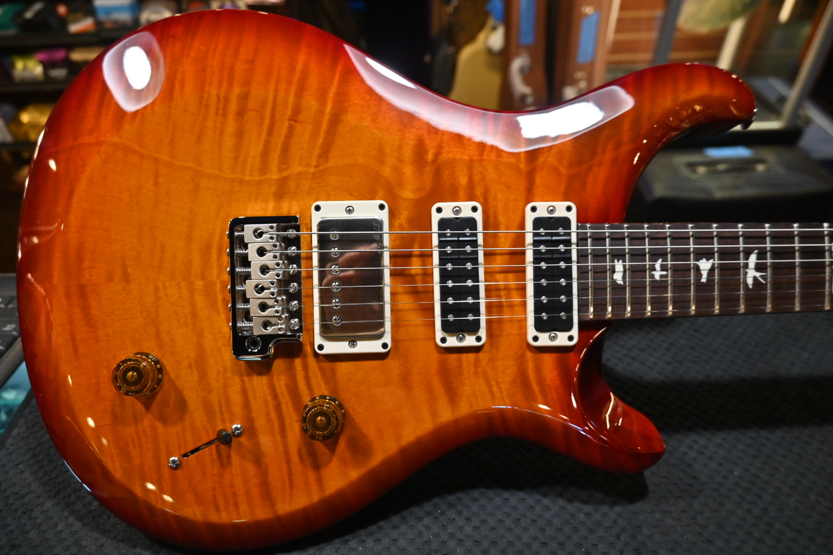 PRS S2 Studio - Dark Cherry Sunburst Guitar #0433 - Danville Music
