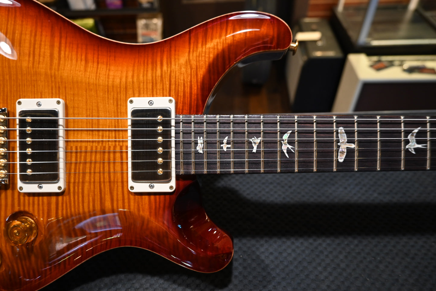 PRS DGT 10-Top 2024 - Dark Cherry Sunburst Guitar #6034 - Danville Music