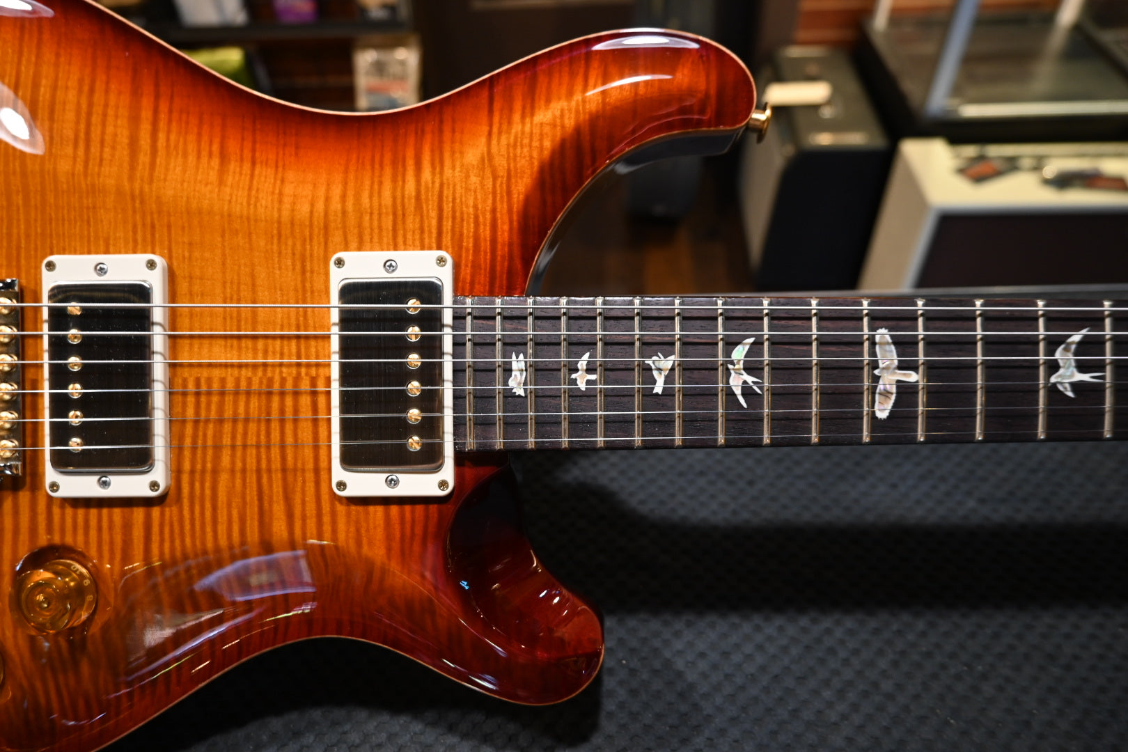 PRS DGT 10-Top 2024 - Dark Cherry Sunburst Guitar #6034 - Danville Music