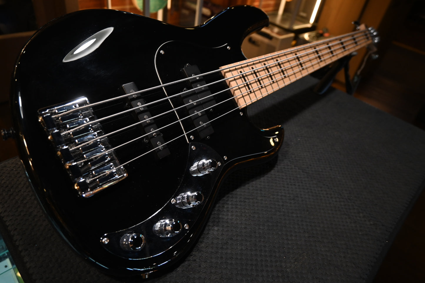 Zon Mosaic Mojo 5-String - Black Guitar #0030 - Danville Music