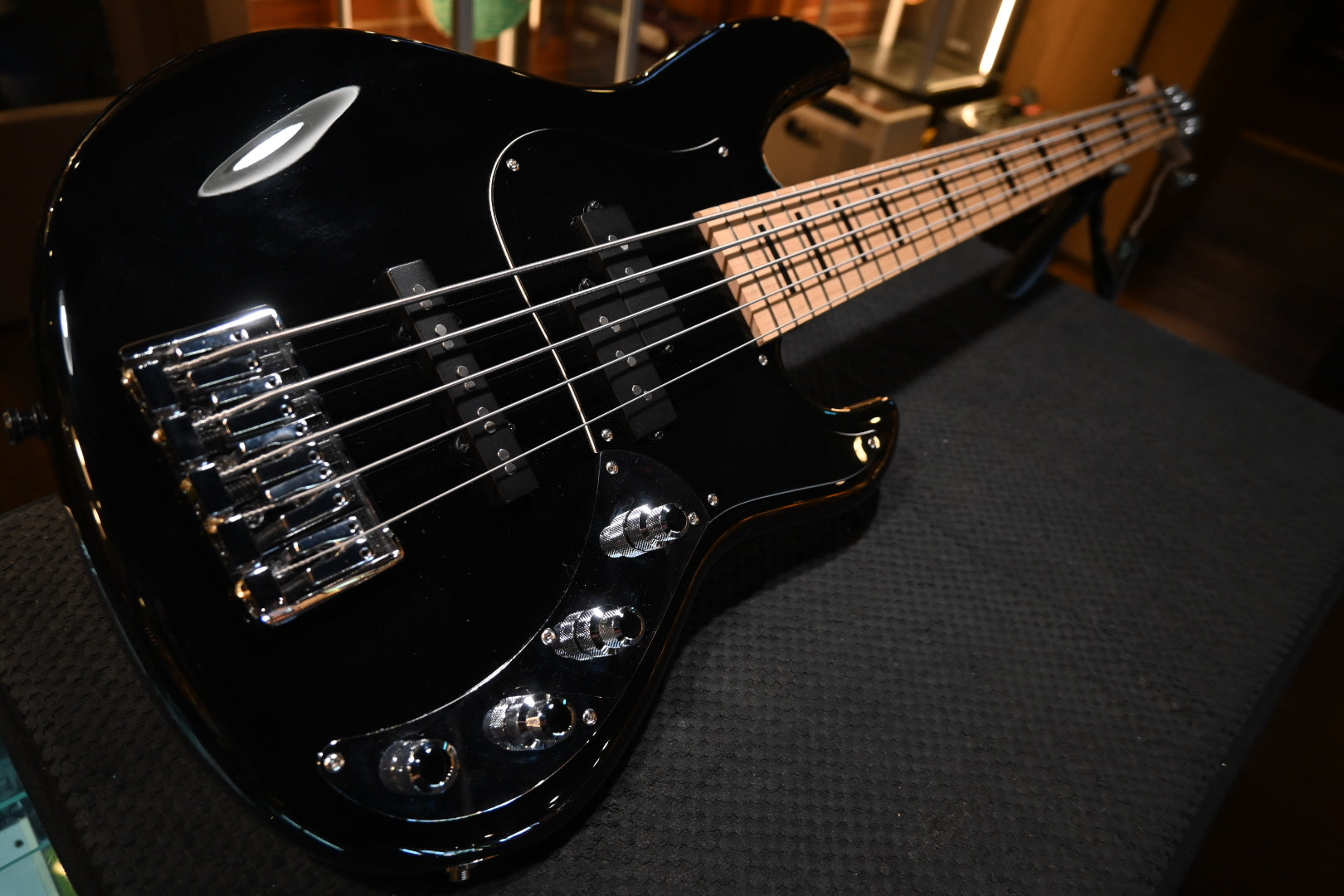 Zon Mosaic Mojo 5-String - Black Guitar #0030 - Danville Music