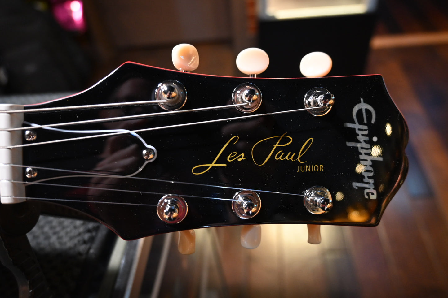 Epiphone Billie Joe Armstrong Les Paul Junior - Radiant Red Guitar #5303