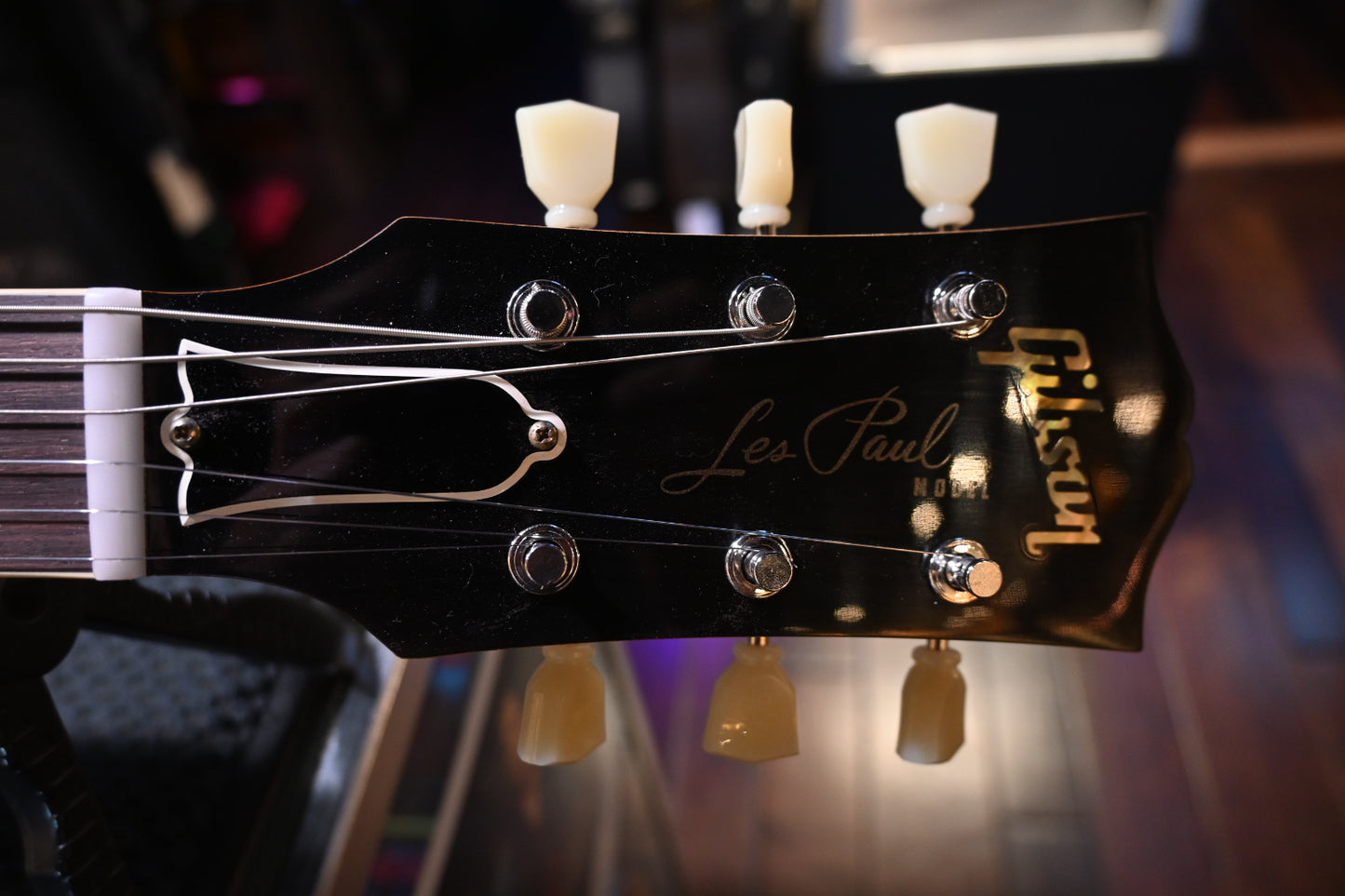 Gibson Custom Shop 1956 Les Paul Standard Reissue Goldtop VOS PSL - Double Gold Guitar #5142 - Danville Music