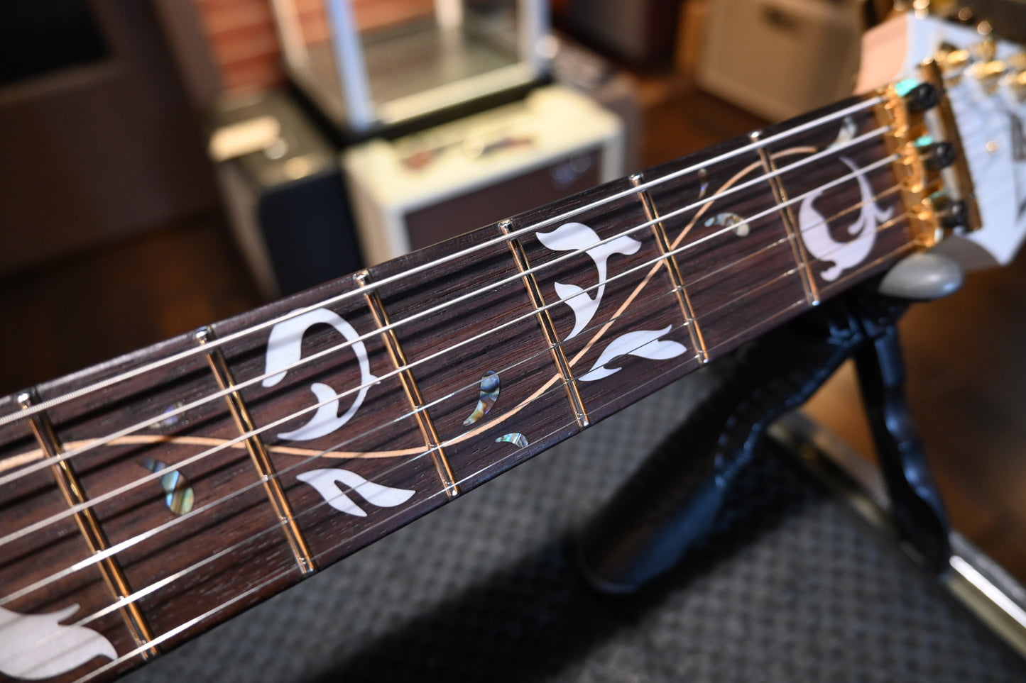 Ibanez PIA3761 Steve Vai Signature - White Guitar #2184 - Danville Music