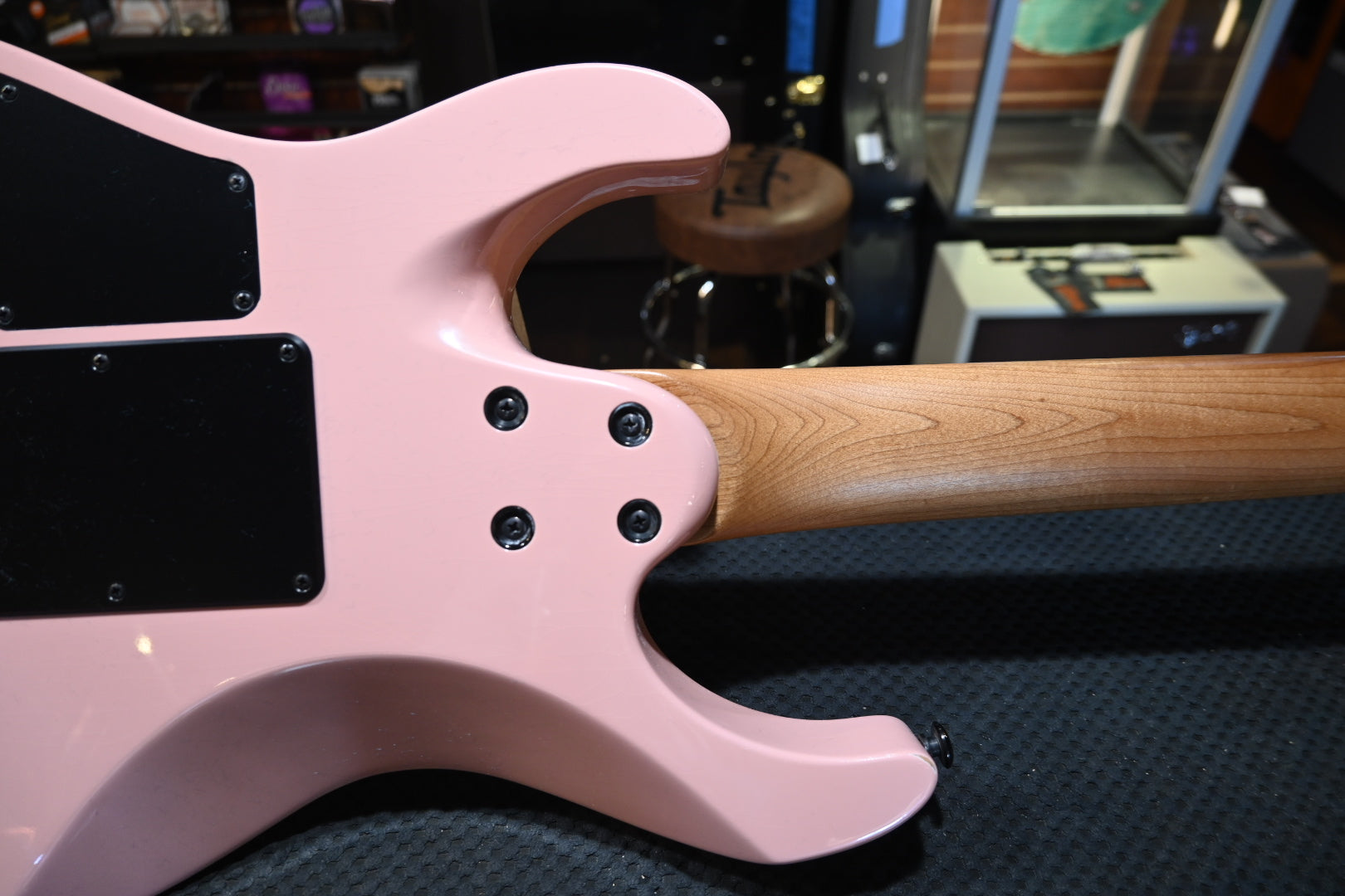 Suhr Modern 7 Antique Floyd - Shell Pink Guitar #1219 - Danville Music