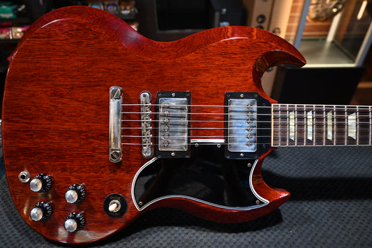 Gibson Custom Shop 1961 Les Paul SG Standard Reissue Stop-Bar VOS 2022 - Cherry Red Guitar #1421