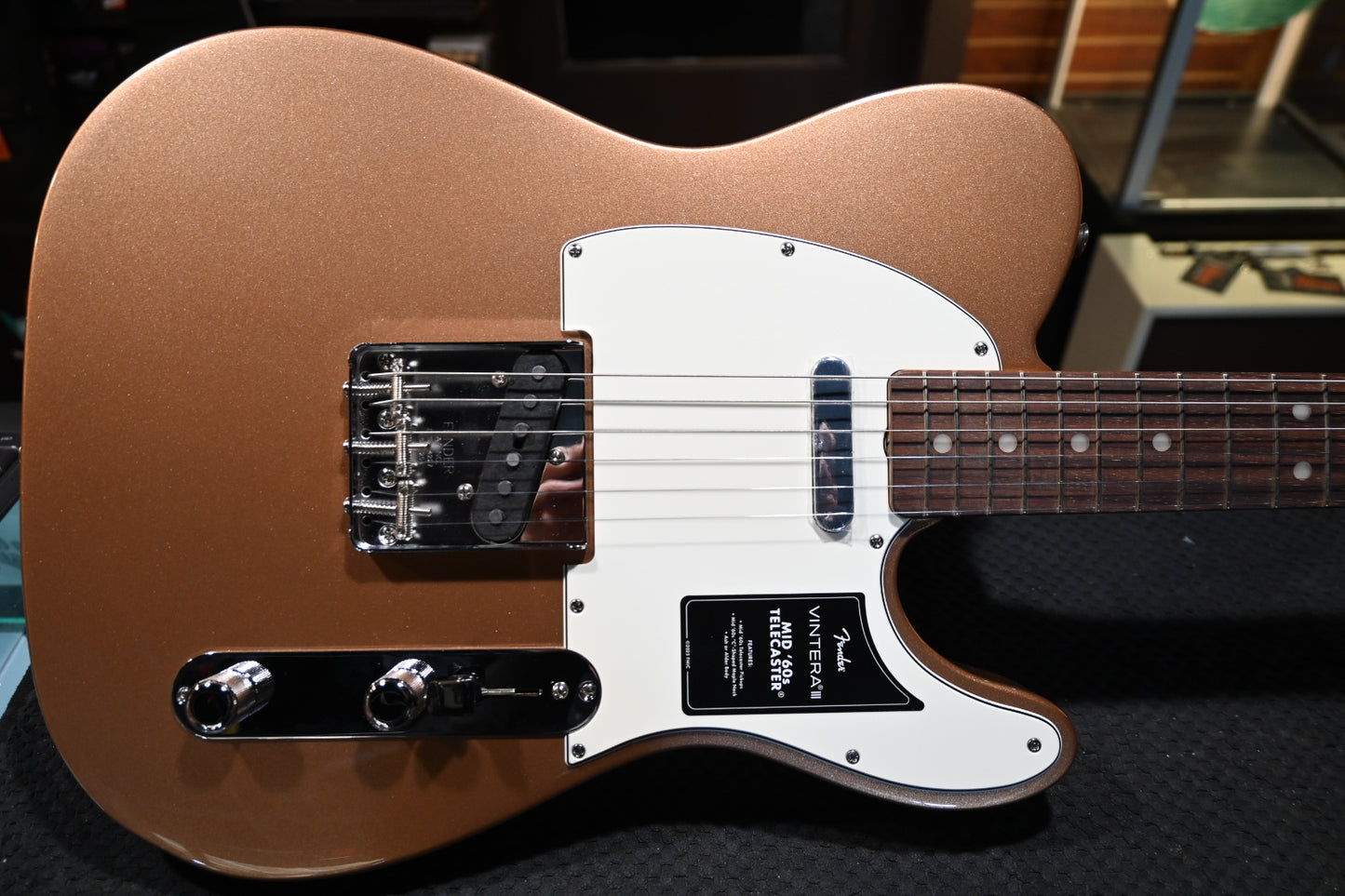 Fender Vintera III Mid ‘60s Telecaster - Firemist Gold Guitar #2286 - Danville Music