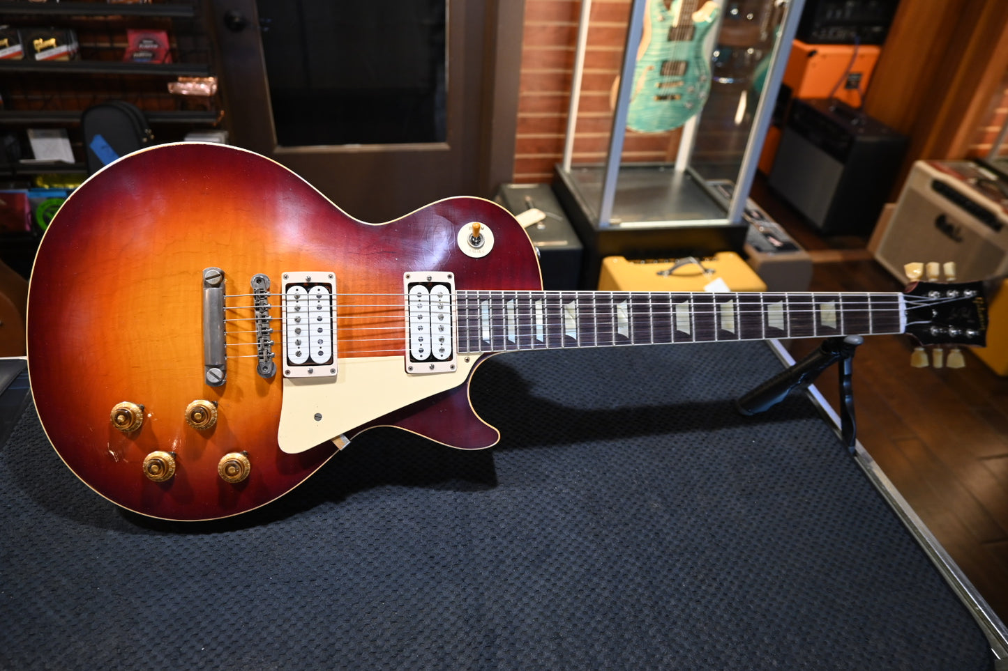 Gibson Custom Shop 1959 Les Paul Standard Reissu BOTB 78 Murphy Lab Light Aged - Cherry Sunburst Guitar #3471 - Danville Music