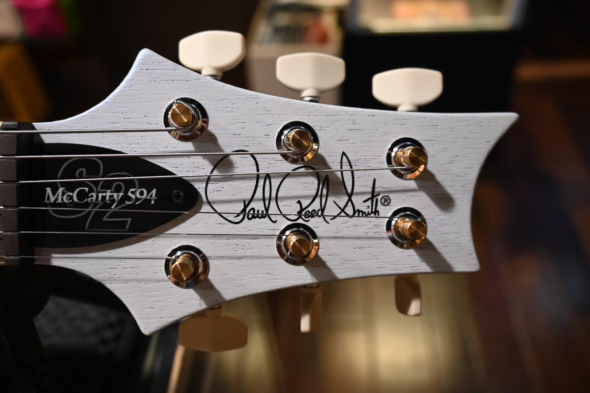 PRS S2 McCarty 594 Thinline Standard Satin - Pearl White Guitar #4559