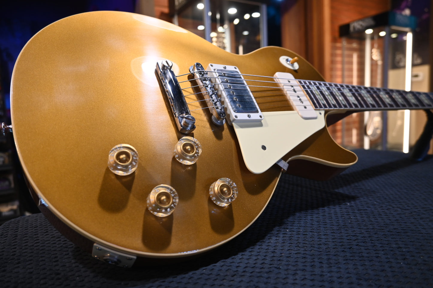 Gibson Custom Shop 1956 Les Paul Standard Reissue Goldtop VOS PSL - Double Gold Guitar #4522