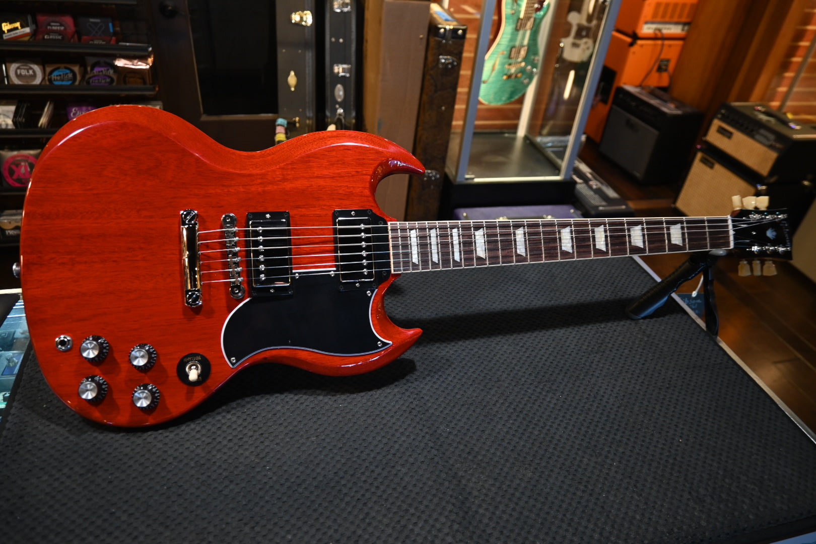 Gibson SG Standard ‘61 Stop Bar - Vintage Cherry Guitar #0177 - Danville Music