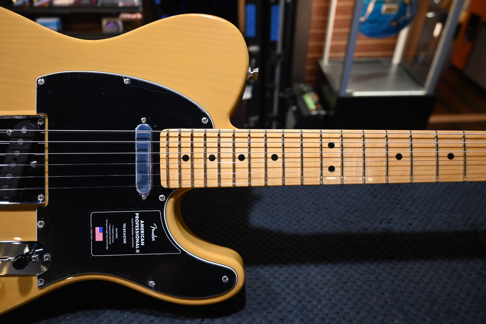 Fender American Professional II Telecaster - Butterscotch Blonde Guitar #0984 - Danville Music