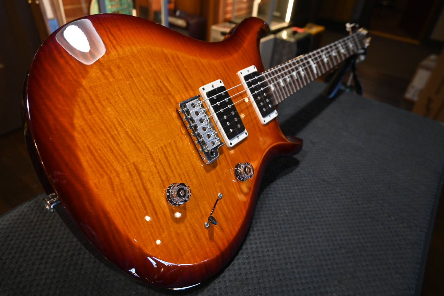 PRS S2 Custom 24 - Dark Cherry Sunburst Guitar #2300