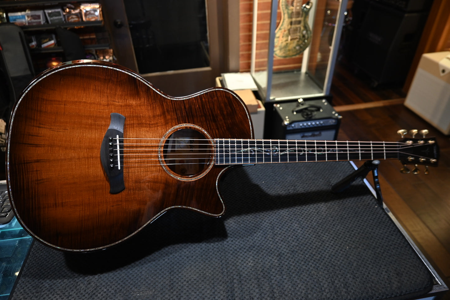 Taylor Next Generation K24ce AA Koa - Kona Edgeburst Guitar #6093