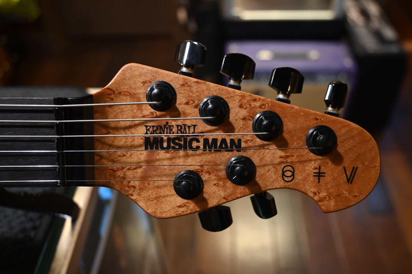 Music Man St. Vincent HH - Charcoal Sparkle Guitar #4866 USED - Danville Music