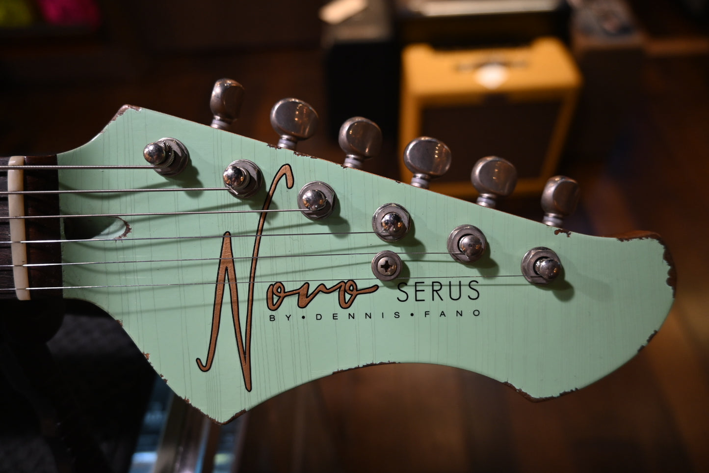 Novo Serus J Limited - Surf Green over '64 3-Tone Burst Guitar #6593