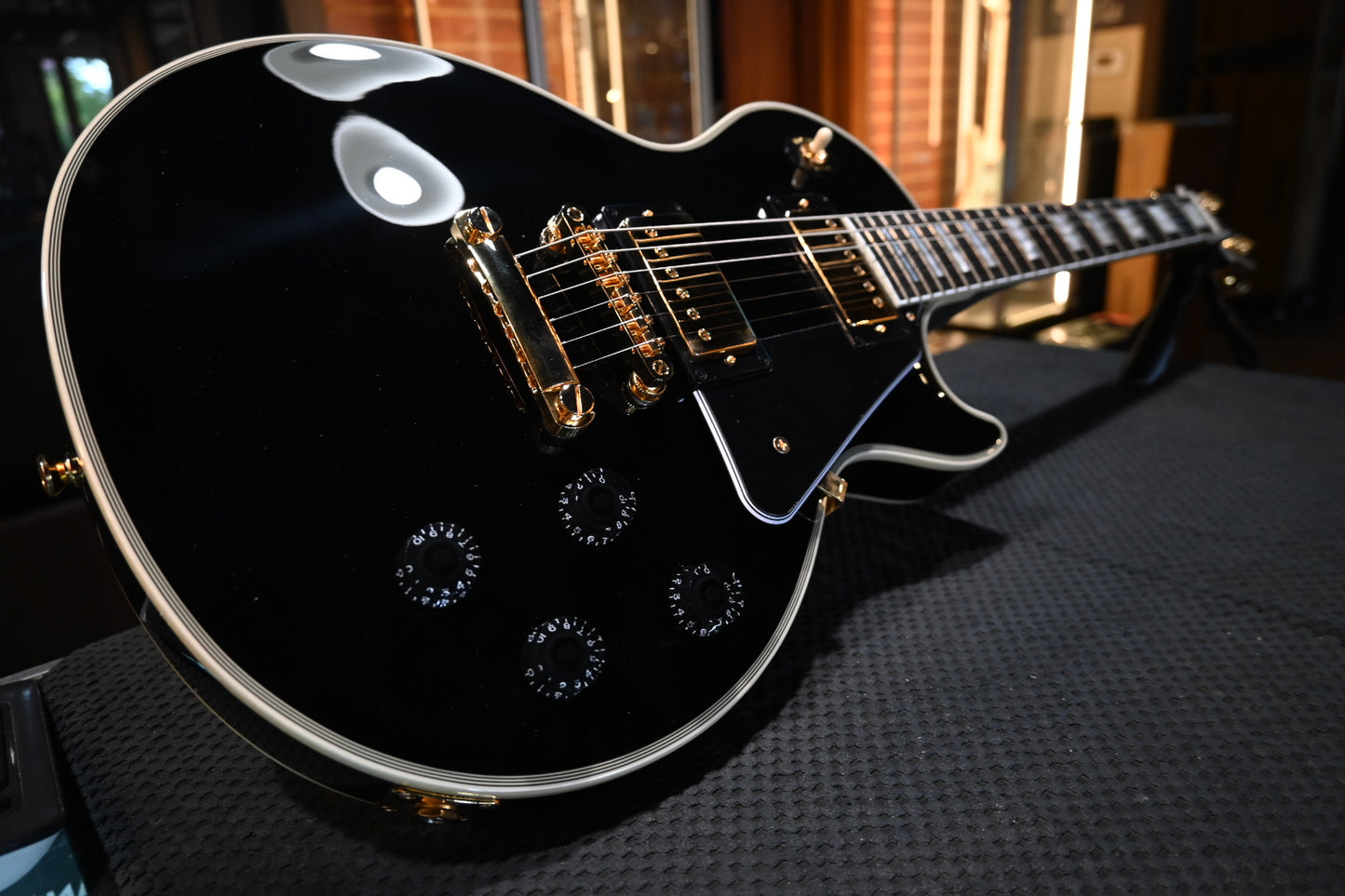 Epiphone Les Paul Custom - Ebony Guitar #2872