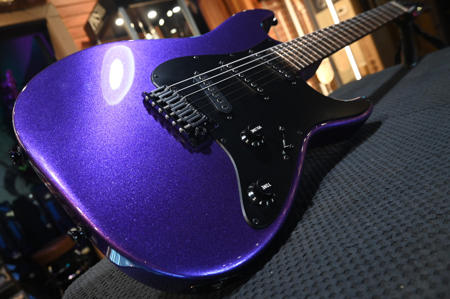 Tom Anderson Classic 2022 - Sparkle Purple Guitar #22MC