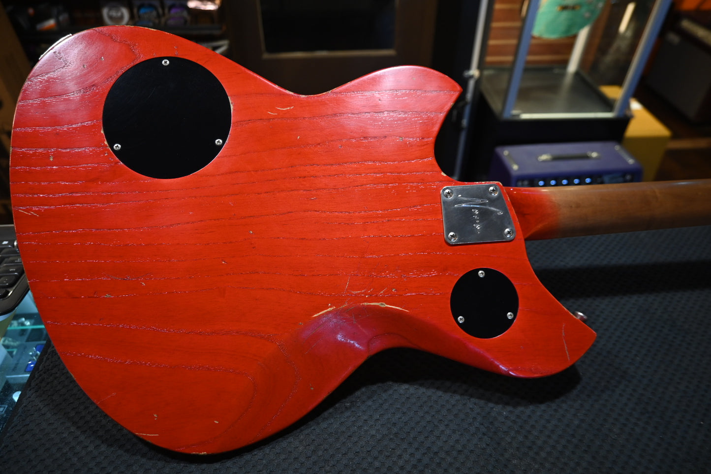 Novo Chambered Serus P2 Dealer Limited - Faded Tea Burst Guitar #5685