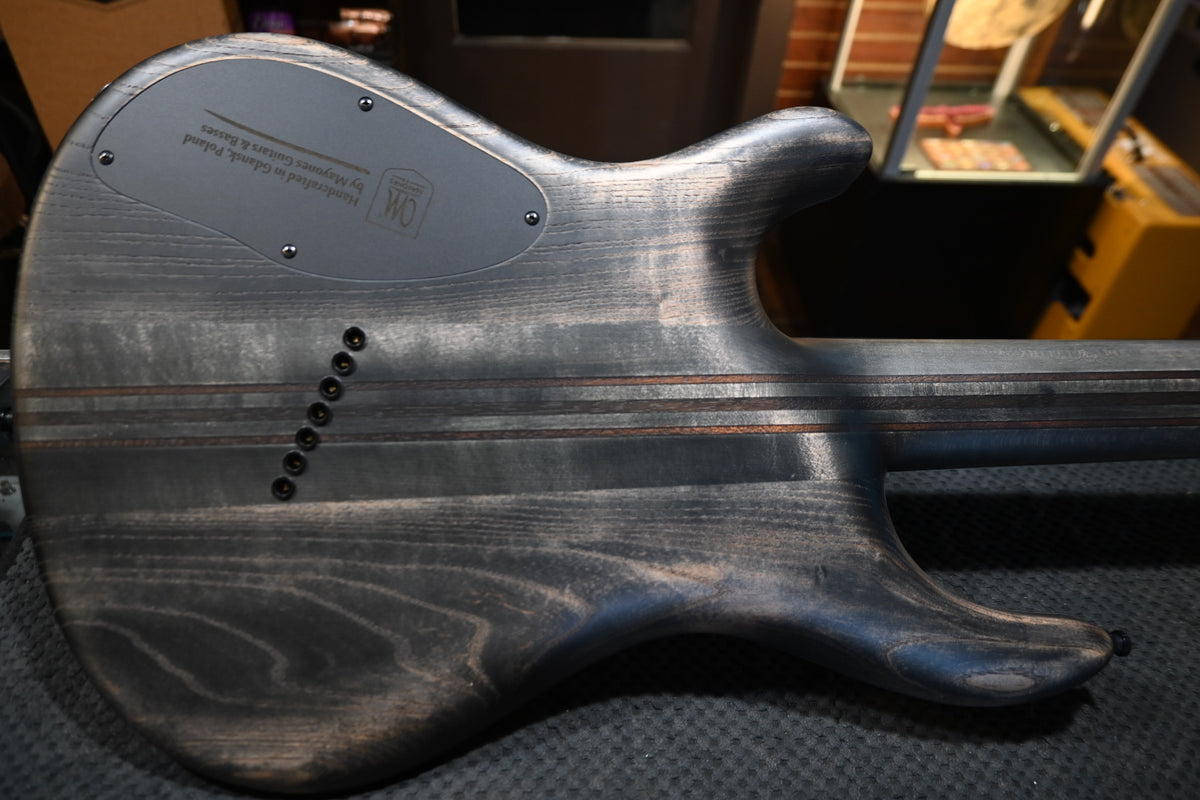 Mayones Regius VF 7 Multi-Scale - Antique Black Matt Guitar #8144