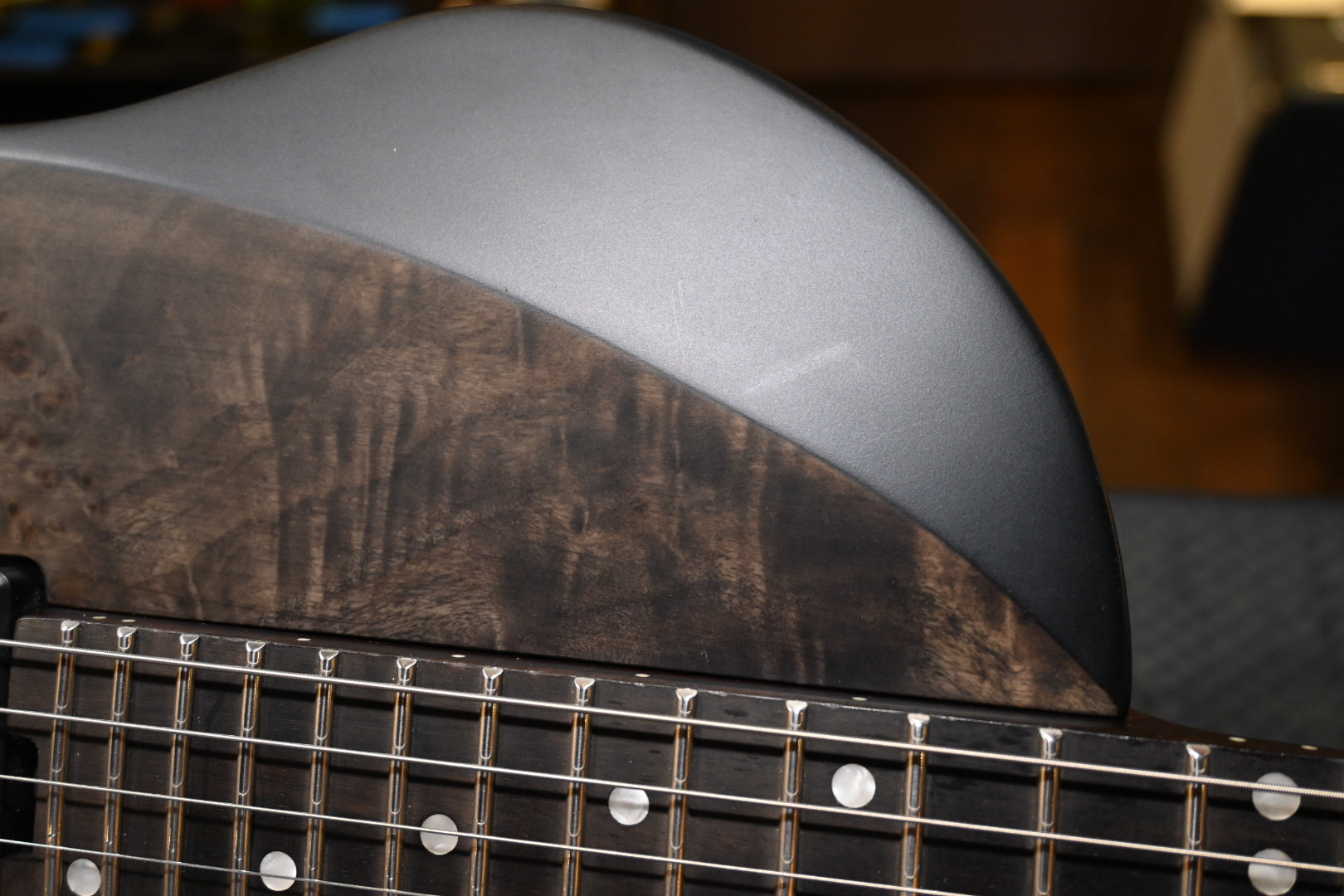 Abasi Guitars Larada Legion 6 - Charcoal Guitar #0014 - Danville Music