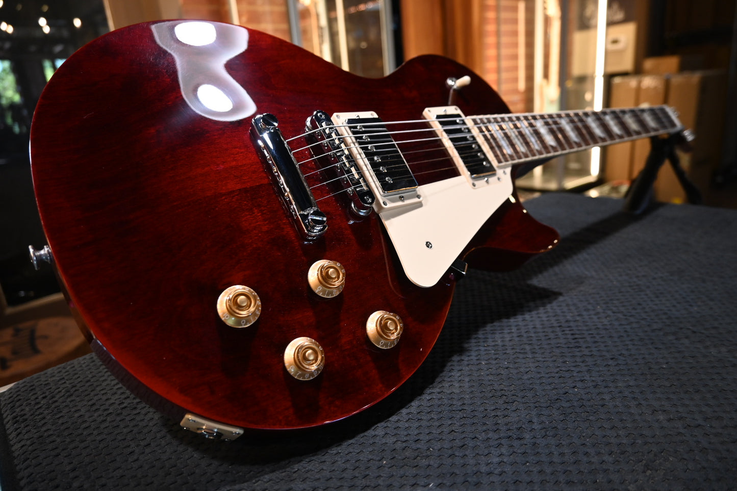 Gibson Les Paul Studio 2025 - Wine Red Guitar #0128