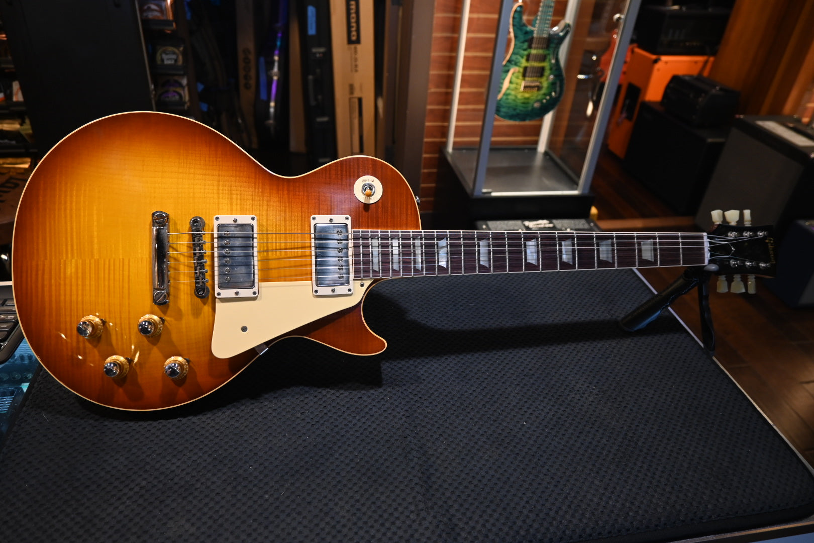 Gibson Custom Shop 1960 Les Paul Standard Reissue VOS - Iced Tea Burst Guitar #4246 - Danville Music