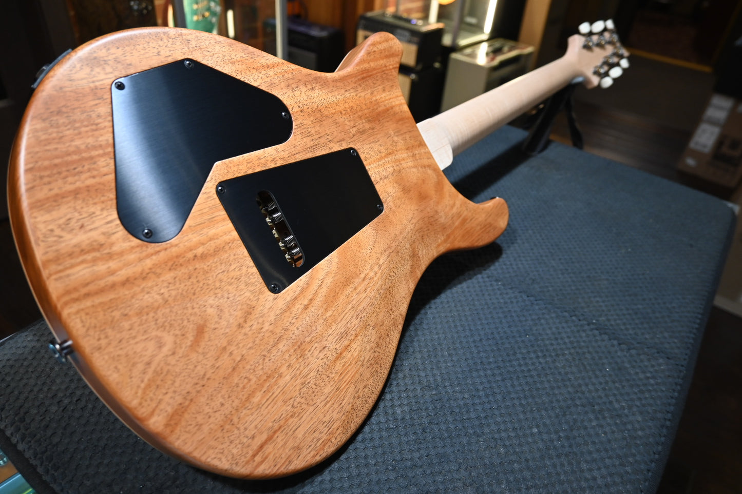 PRS Wood Library DGT 10-Top Quilt - Fire Red Satin Guitar #7759