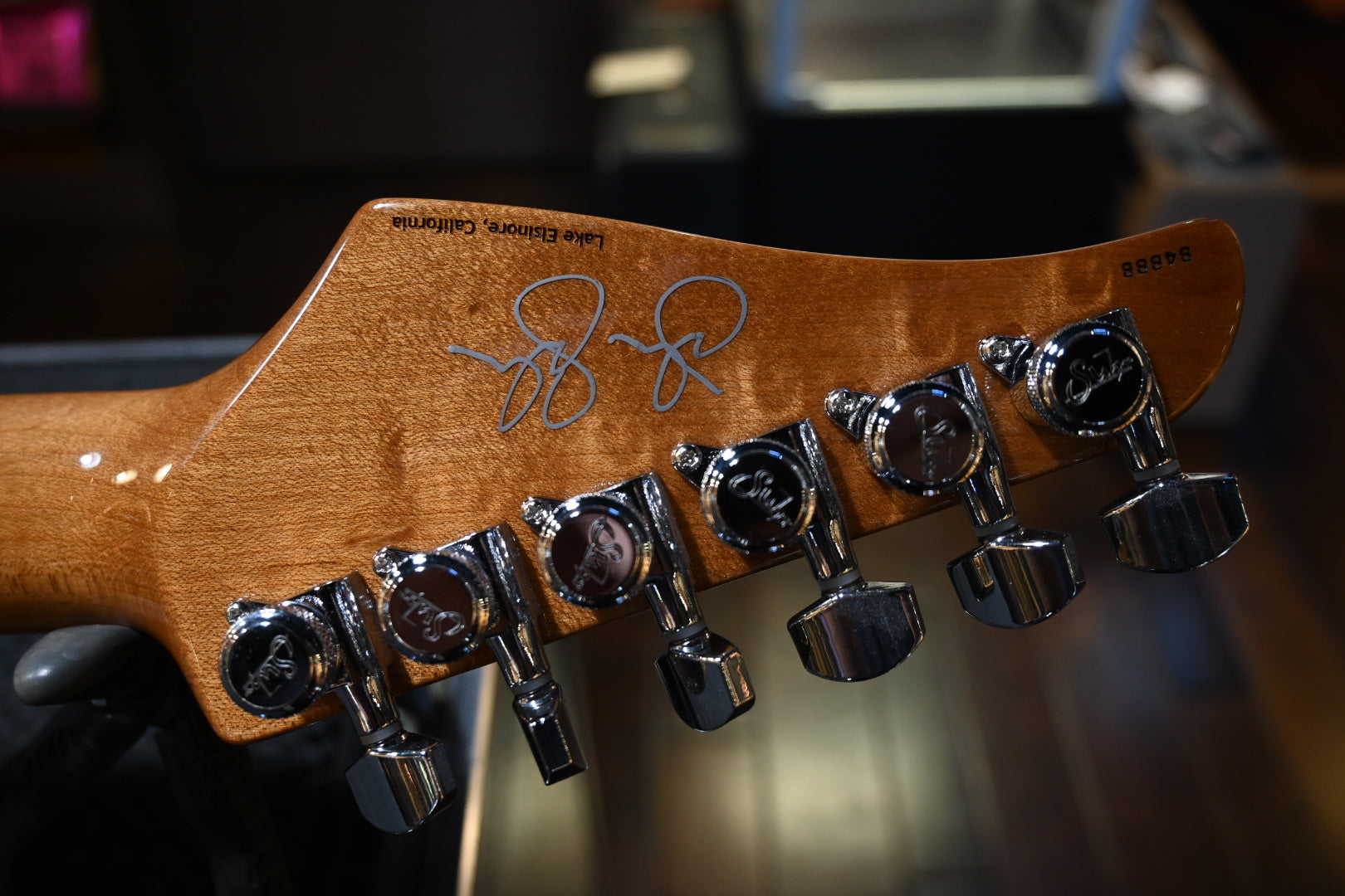 Suhr Modern Set Neck LE - Blue Fade Guitar #4888 USED - Danville Music