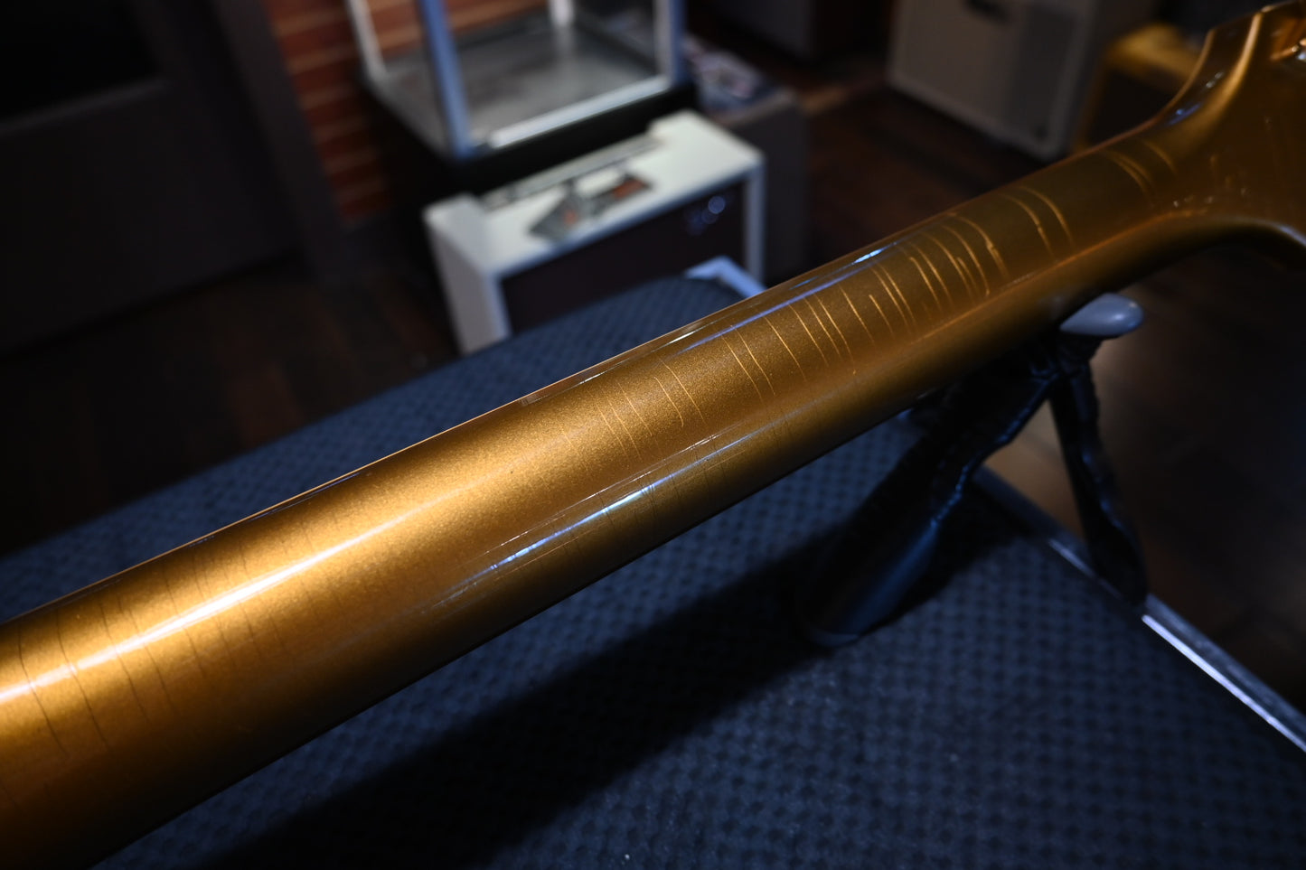 Gibson Custom Shop 1968 Les Paul Standard Reissue Bigsby Ultra Light Aged - Double Gold Guitar #1138 - Danville Music