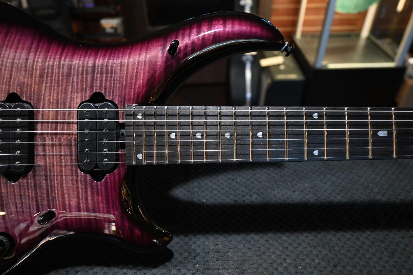 Music Man Majesty Premium Select - Strawberry Moon Guitar #1695 - Danville Music
