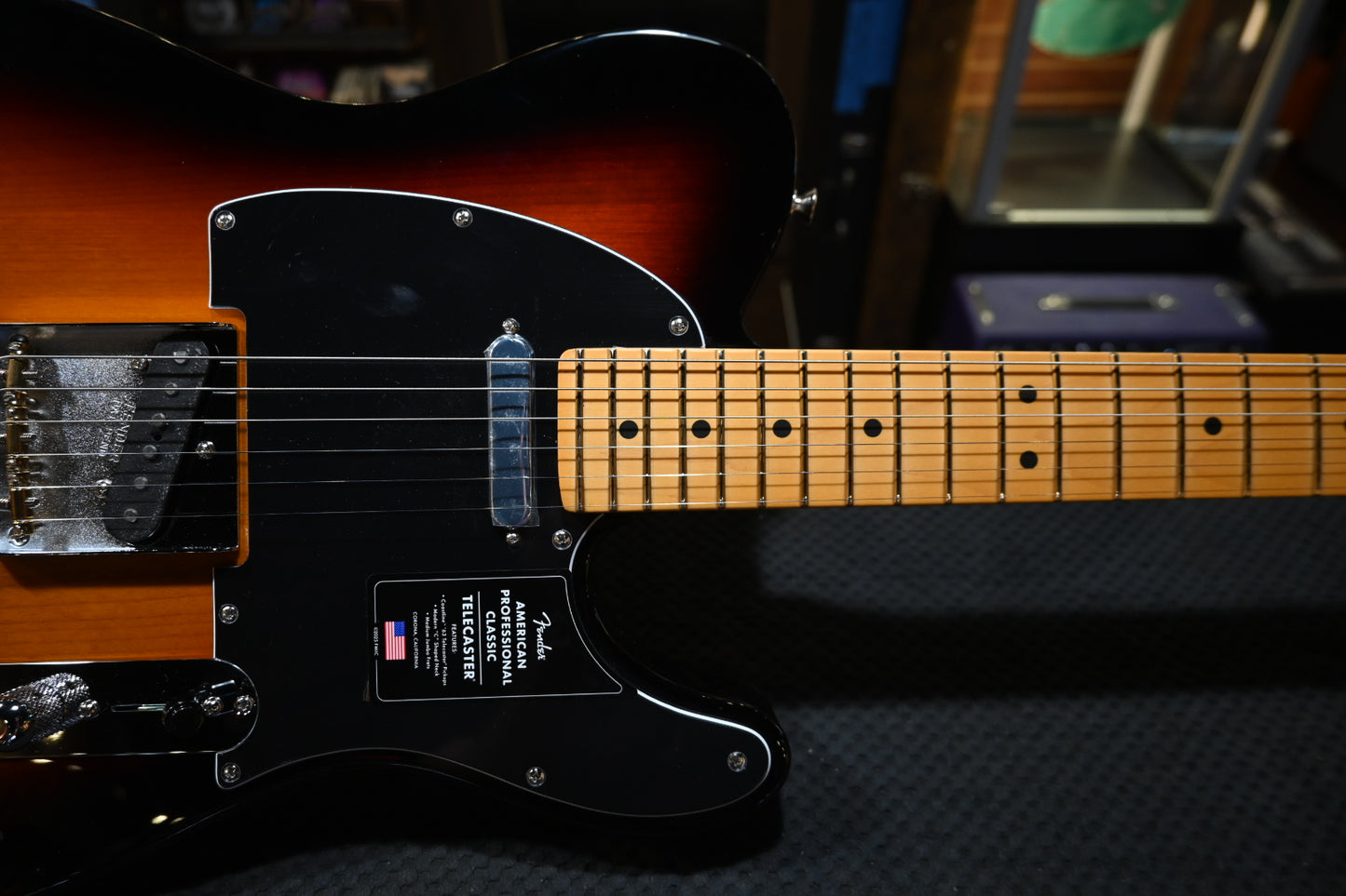 Fender American Professional Classic Telecaster - 3-Color Sunburst Guitar #8313