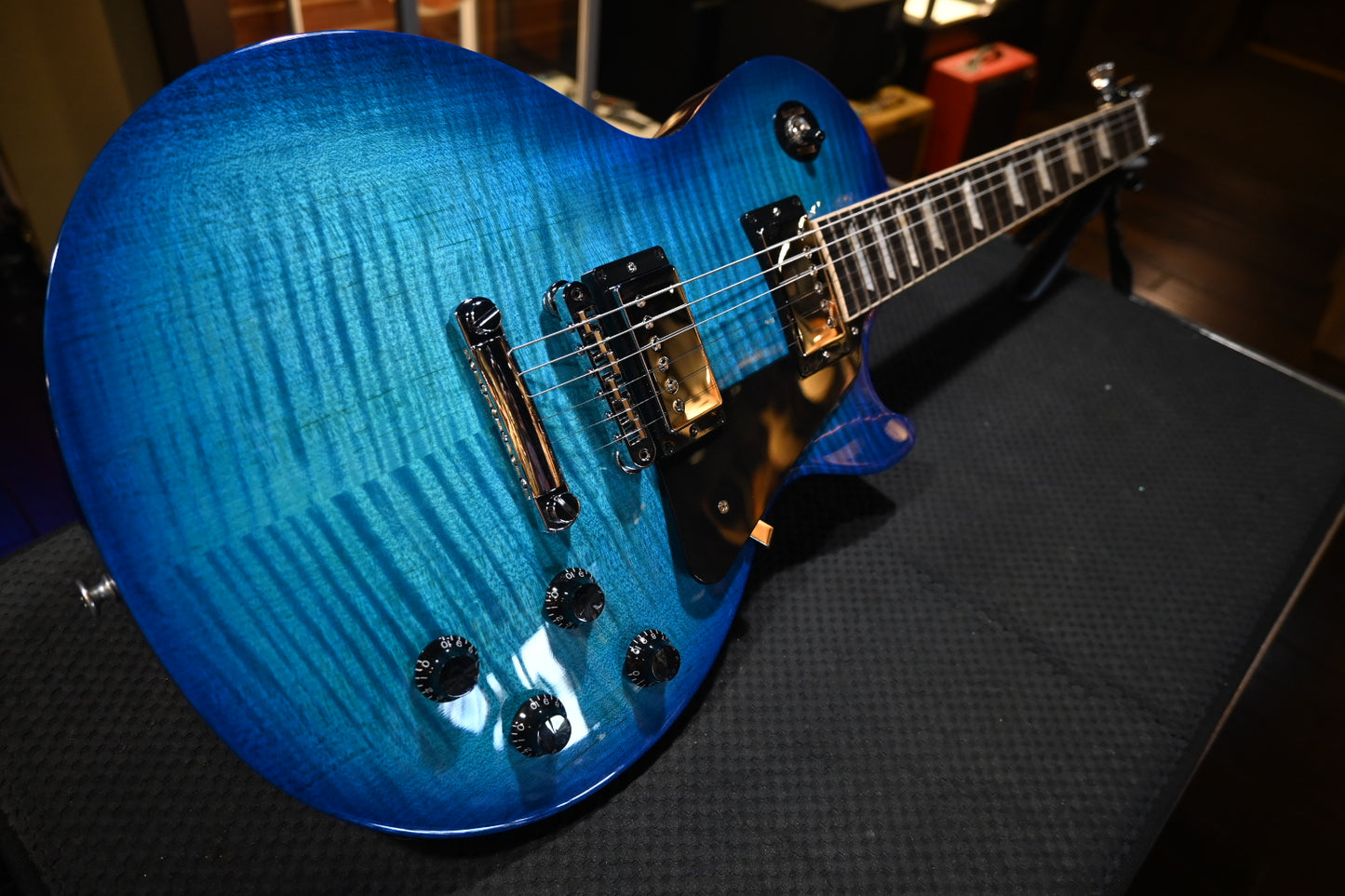 Gibson Les Paul Studio Session - Cobalt Burst Guitar #0202