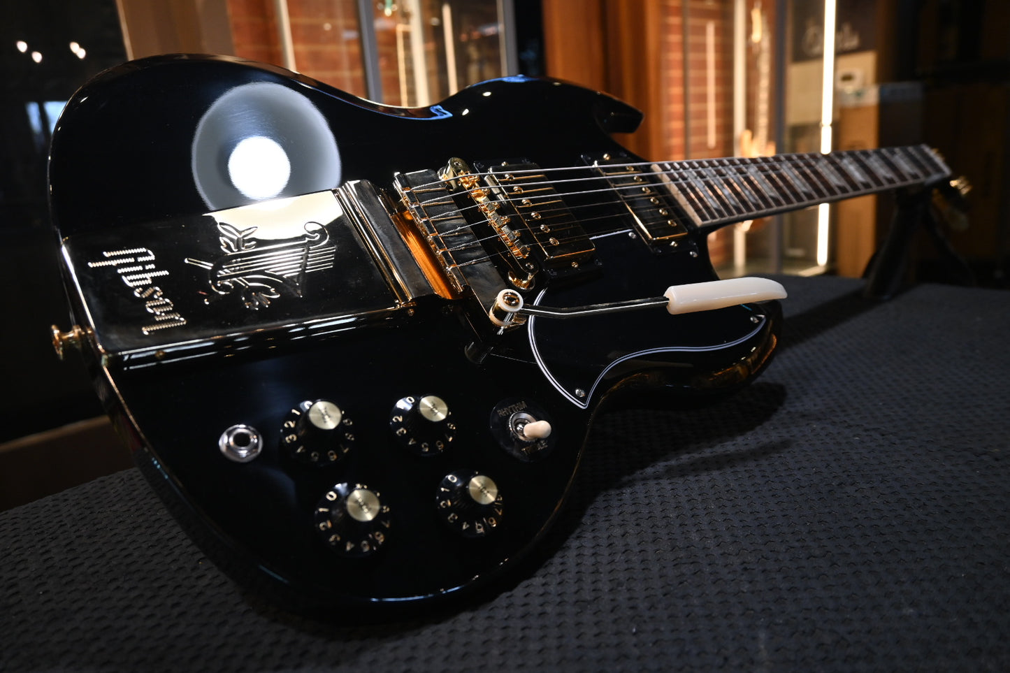 Gibson SG Standard ‘61 Maestro Vibrola T-Type Limited Run - Ebony Guitar #0195 - Danville Music