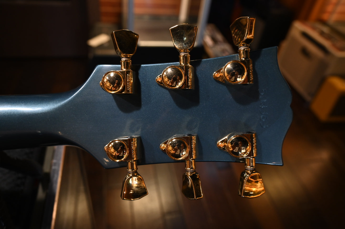 Gibson Custom Shop 1963 Les Paul SG Custom 3-Pickup Bigsby VOS “Hendrix” PSL - Pelham Blue Guitar #4363