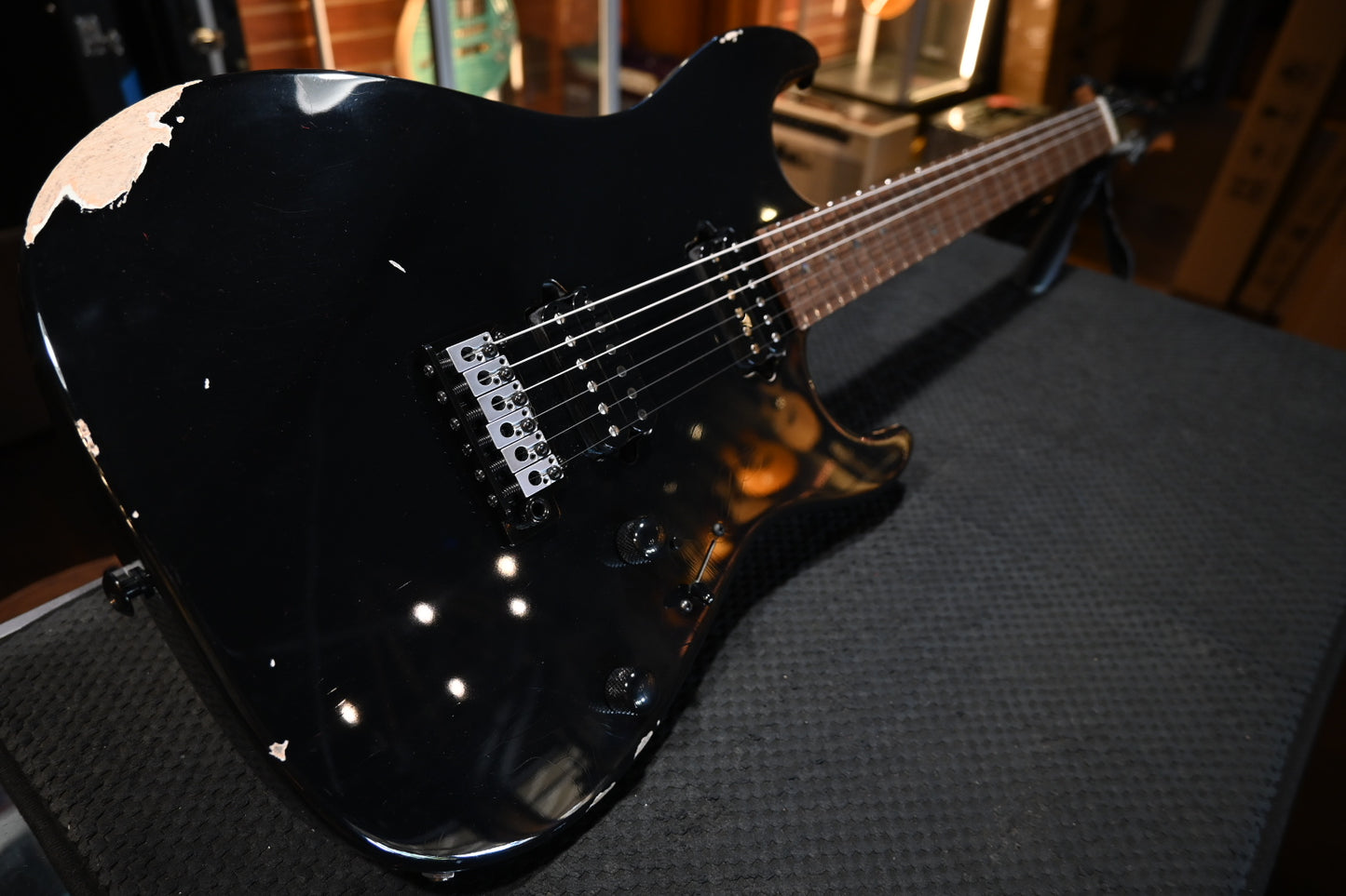Suhr Custom Standard Antique 2024 - Black Guitar #2751 - Danville Music