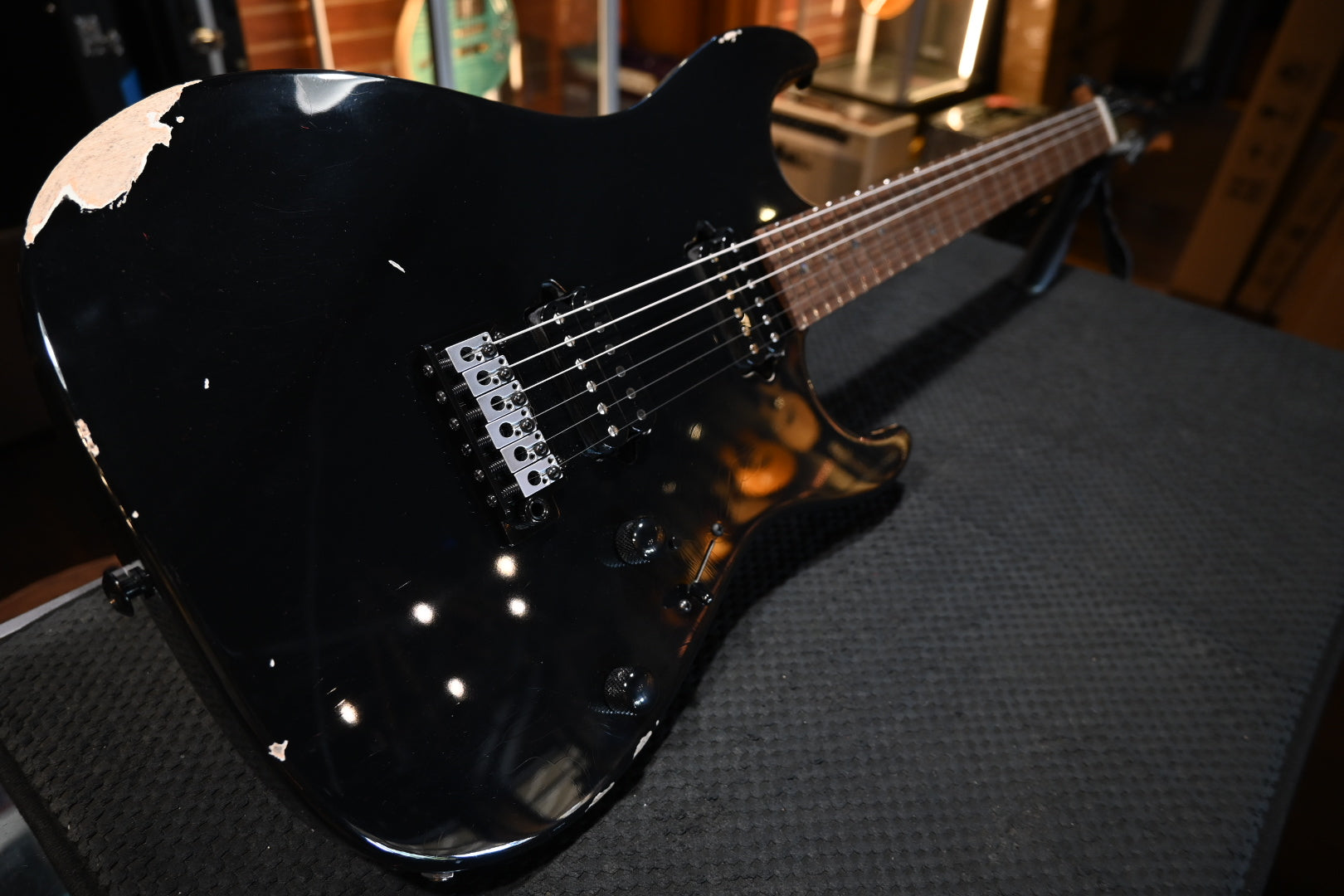 Suhr Custom Standard Antique 2024 - Black Guitar #2751 - Danville Music