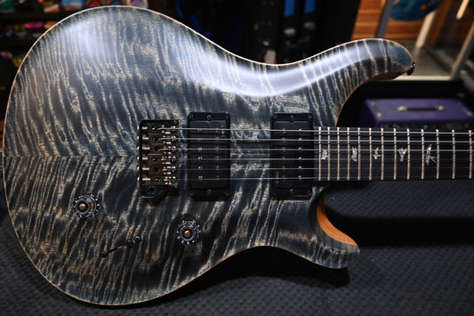 PRS 40th Anniversary Custom 24 Satin Limited Edition - Faded Whale Blue Guitar #9604 - Danville Music