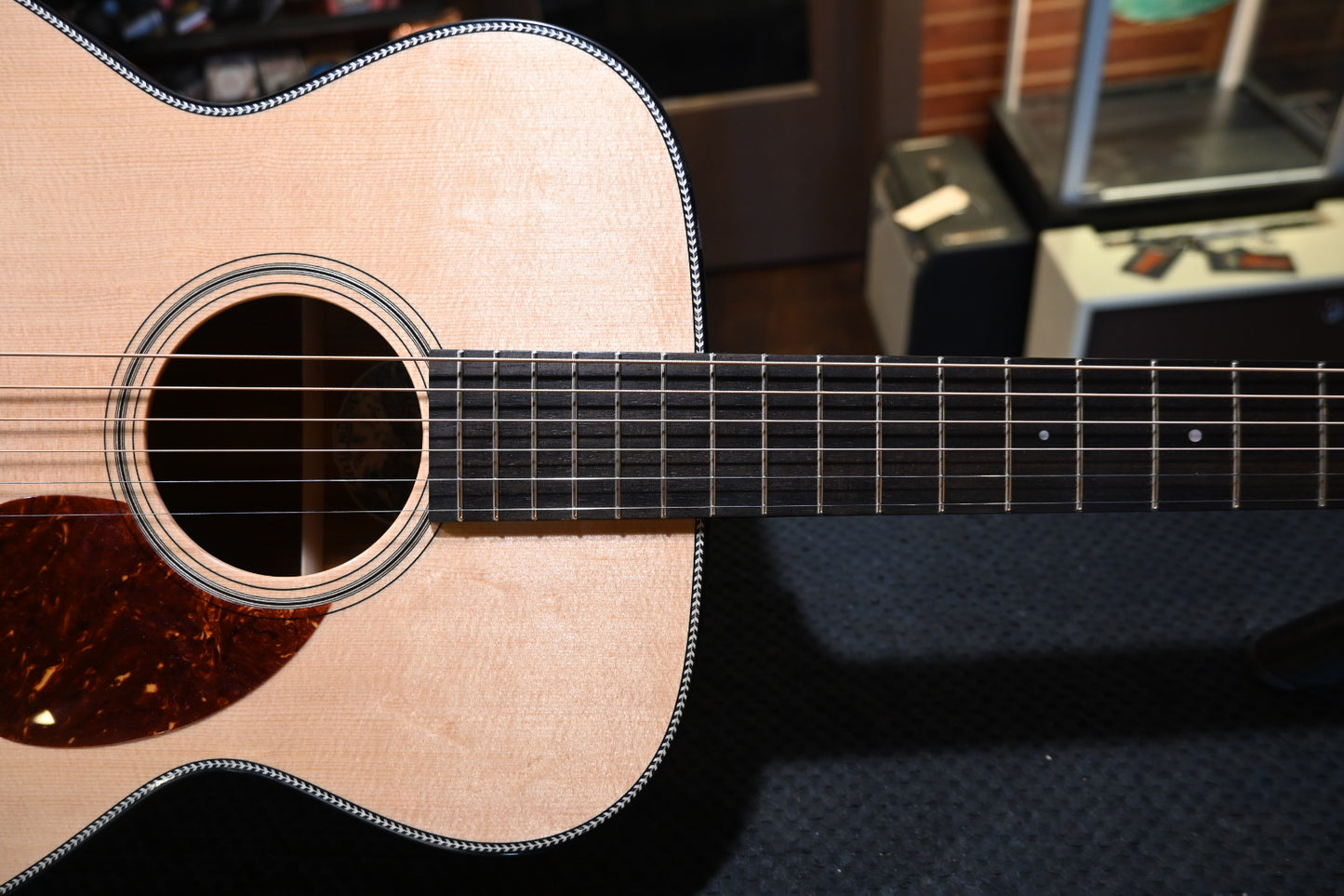Collings OM1H Old Growth Sitka Spruce/Cocobolo Guitar #6590 - Danville Music