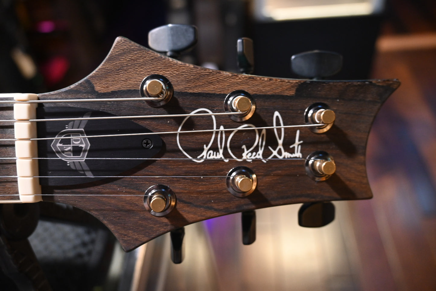 PRS Wood Library McCarty 594 Semi-Hollow Danville Music 35th Anniversary Artist Top - Bahamian Blue Guitar #8195